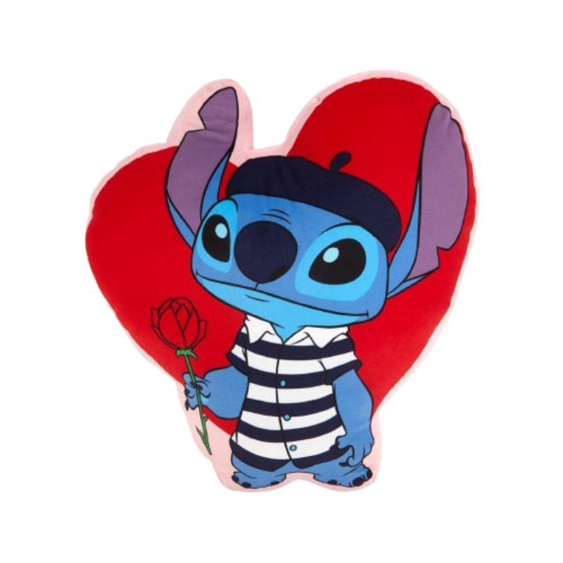 Disney Stitch Heart Shaped Cushion, £12